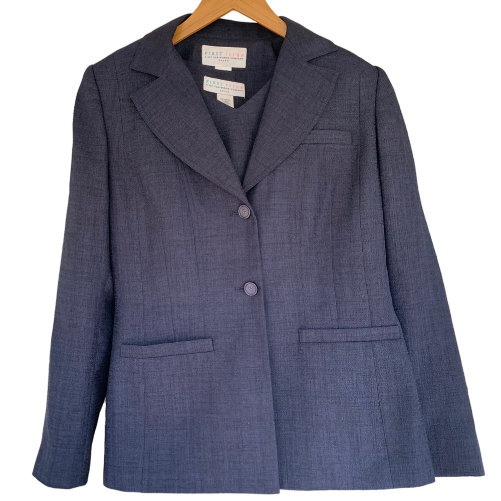 First Issue By Liz Claiborne Suit Coat and Tank Top Size 6